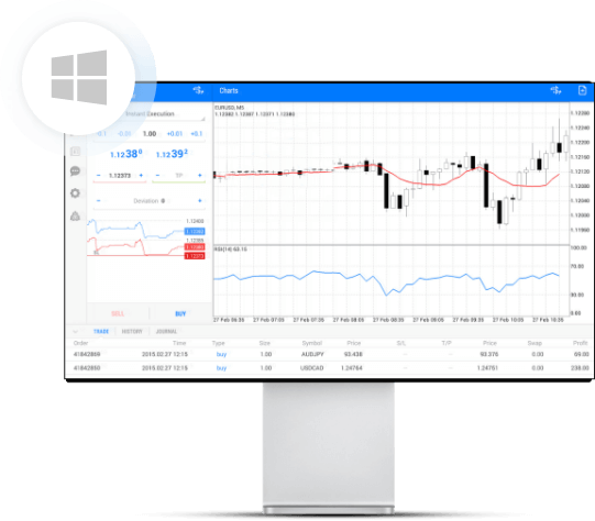 富拓MetaTrader 4个人PC电脑版界面